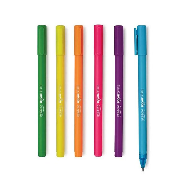Caneta Gel Rainbow 0.7mm Jocar Office