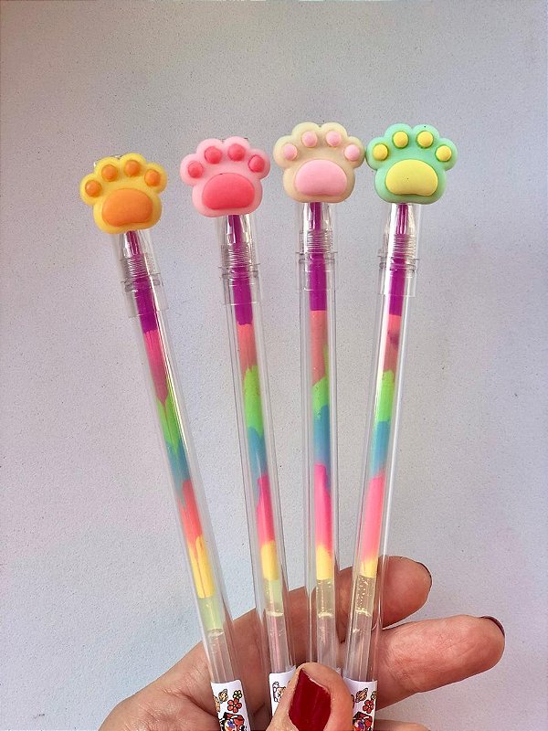 Caneta Multicolorida Gel 0.7mm Cute BRW