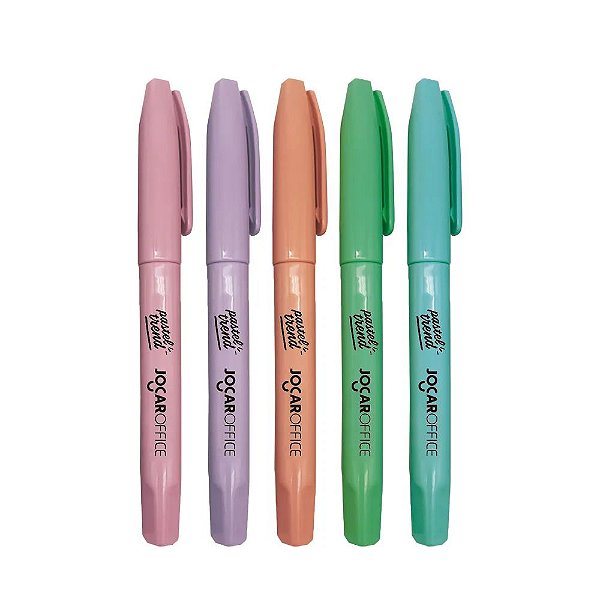 Marca Texto Slim Pastel Jocar Office