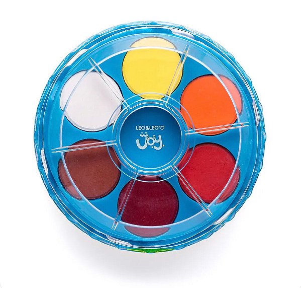 Aquarela Joy 12 cores- estojo empilhável Leo&Leo