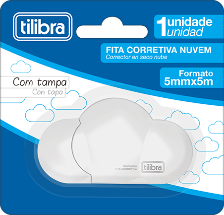 Fita Corretiva Nuvem Tilibra