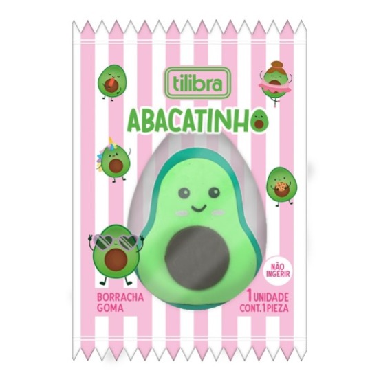 Borracha Abacatinho Tilibra