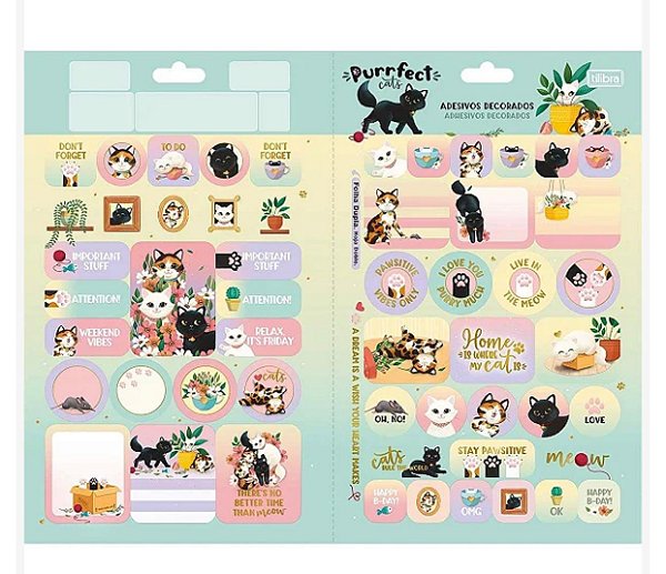 Adesivos Decorados Duplos G Tilibra