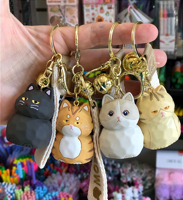 Chaveiro Gatinho com Sinete Importado