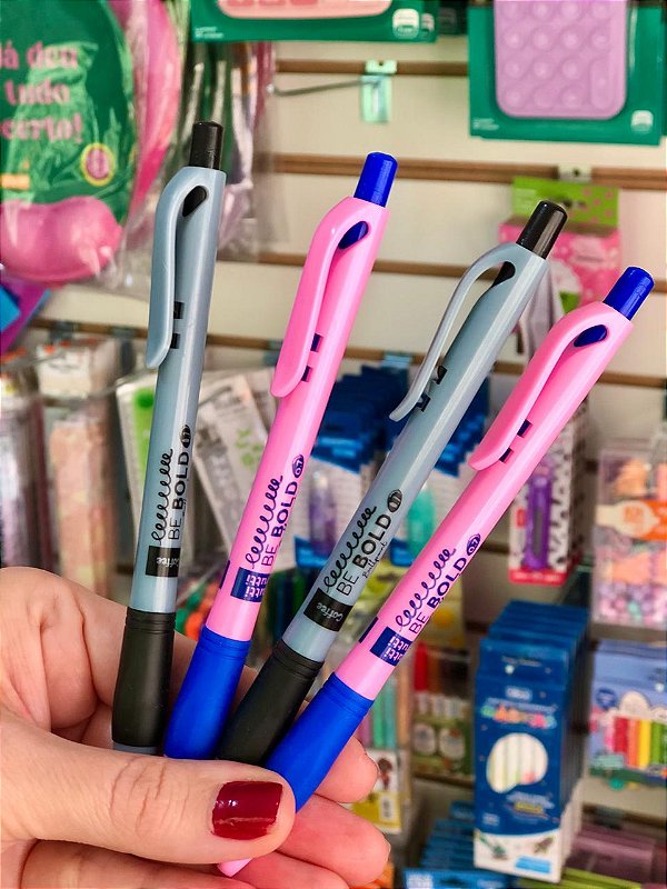 Caneta Esferográfica Clic Perfumada Be Bold Newpen