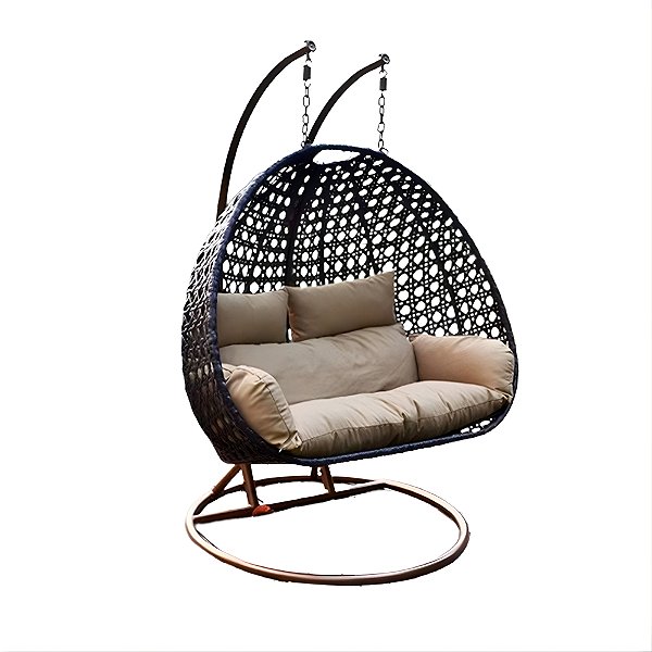 Balanço Ostra com Suporte em Fibra Sintética e Alumínio