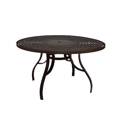 Mesa Orbital Tampo Ripado em Alumínio