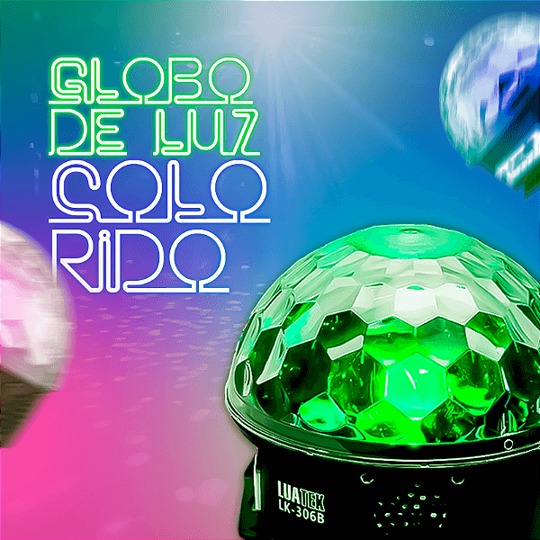 Globo de Luz RGB LED