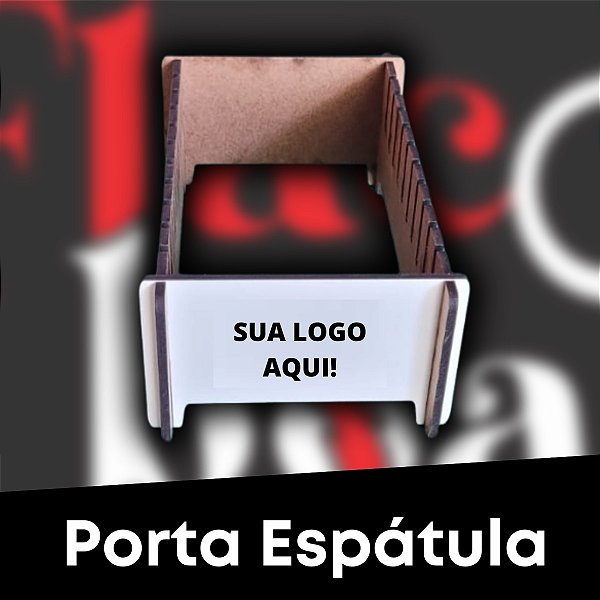 Porta espatúlas - suporte para 10 unidades