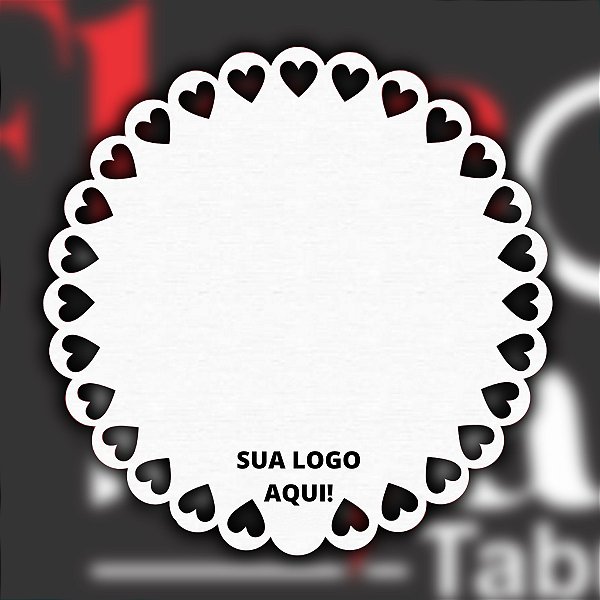 Cake Board Borda Paris - Linha Luxo 3mm
