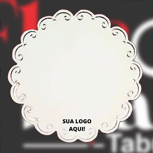 Cake Board Borda Dubai - Linha Luxo 3mm