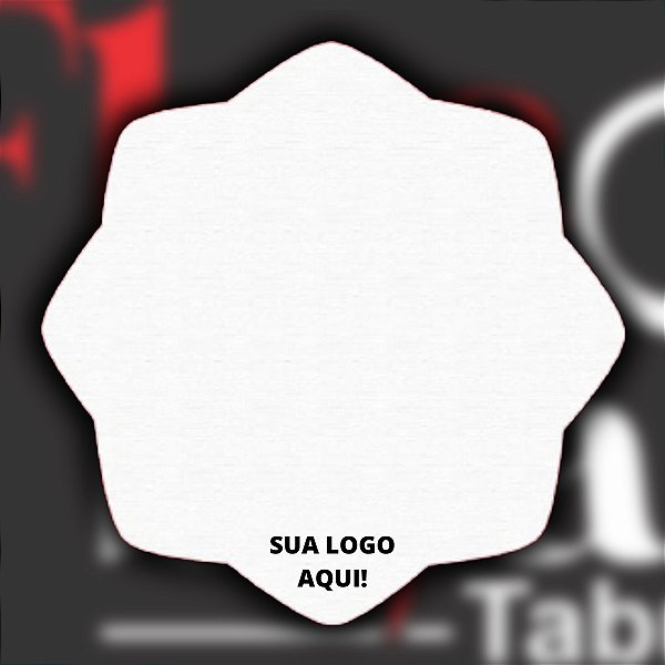 Cake Board Borda Trabalhada Estrela - 3mm