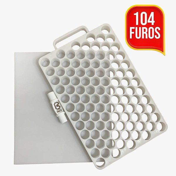 PLACA PORCIONADORA PARA DOCES - BRANCA