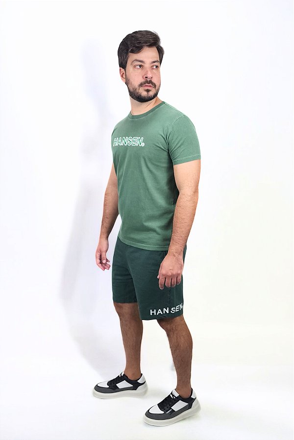 Camiseta Premium N.A ISLAND Verde Floresta