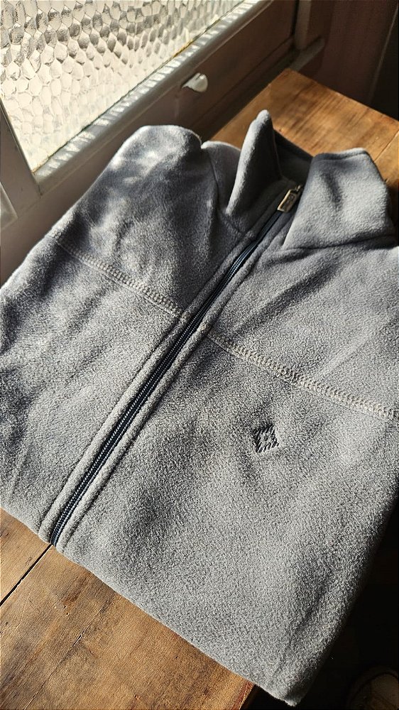 FLEECE CASACO FEMININO CINZA