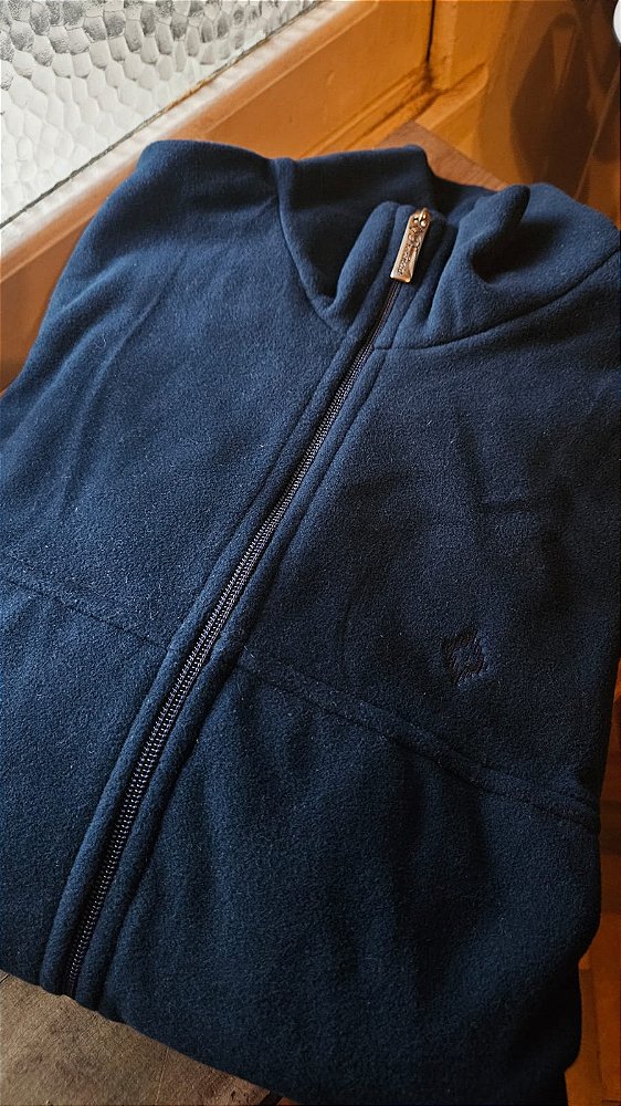 FLEECE CASACO MASCULINO MARINHO