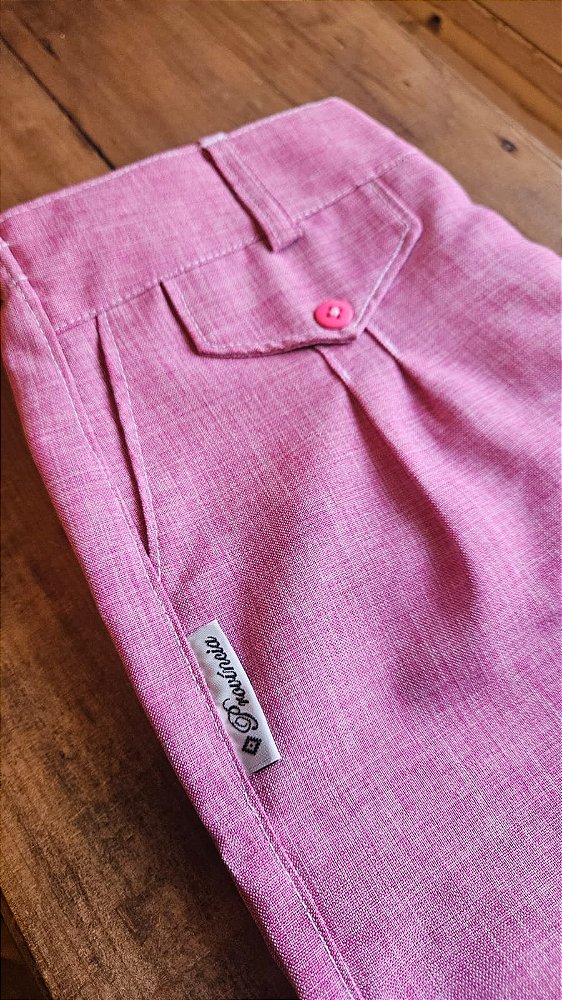 BOMBACHA ALFAIATARIA PEÔNIA INFANTIL