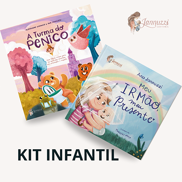 Kit Meu irmão, meu presente + A Turma do Penico CAPA DURA