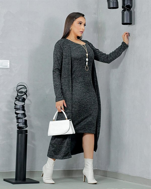 Vestido Cardigan