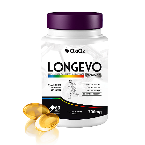 Longevo - 60 cápsulas – 700ml