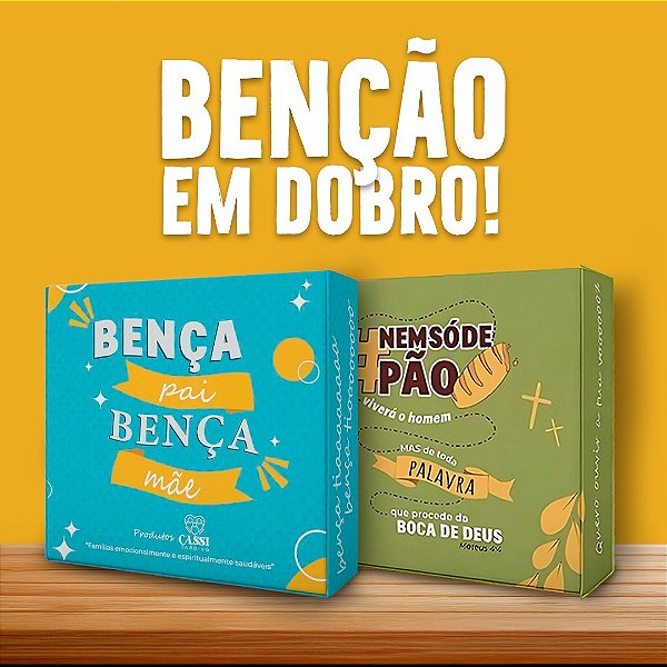 COMBO CAIXINHAS BENÇÃOS EM DOBRO