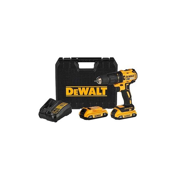 PARAFUSADEIRA/FUR.20V MAX LITIO 1BAT 2AH DEWALT DCD7781D1BR