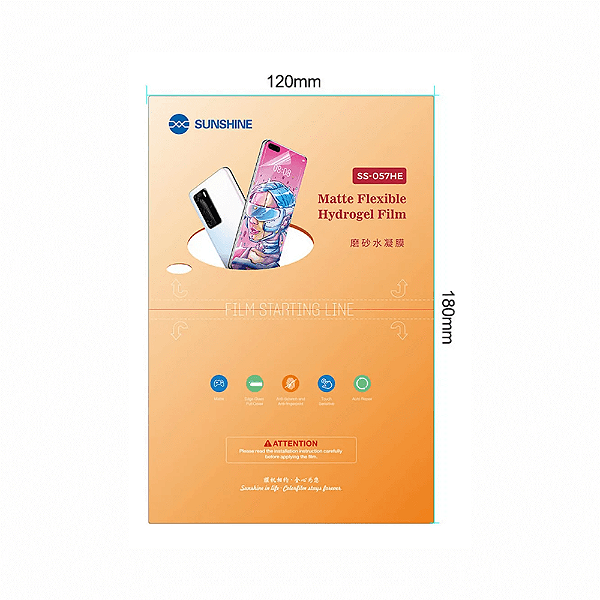 Película Hidrogel Fosca para celular