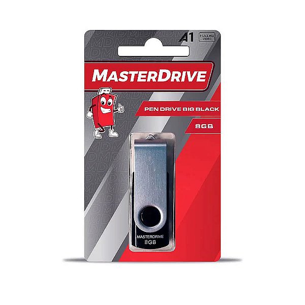 Pendrive 8GB Big Black