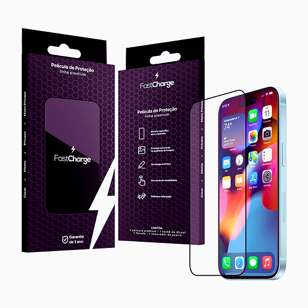 Película Celular iPhone 15 Pro Max Cerâmica Nanoshield Ultra