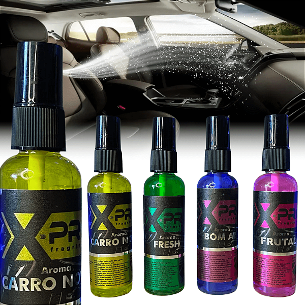 Cheirinho Automotivo Spray Aroma Carro Novo Aromatizante Fragrâncias