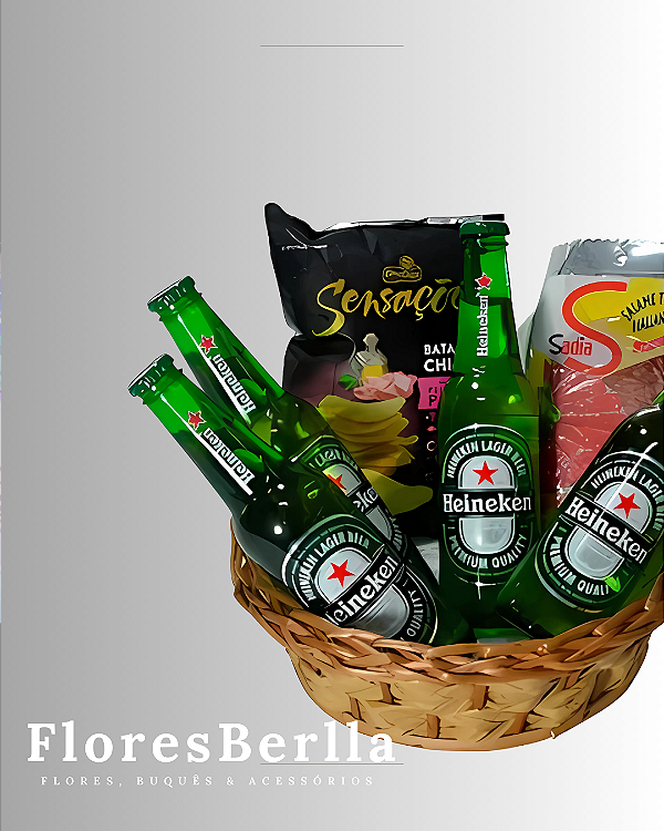 Cesta Heineken + Petiscos