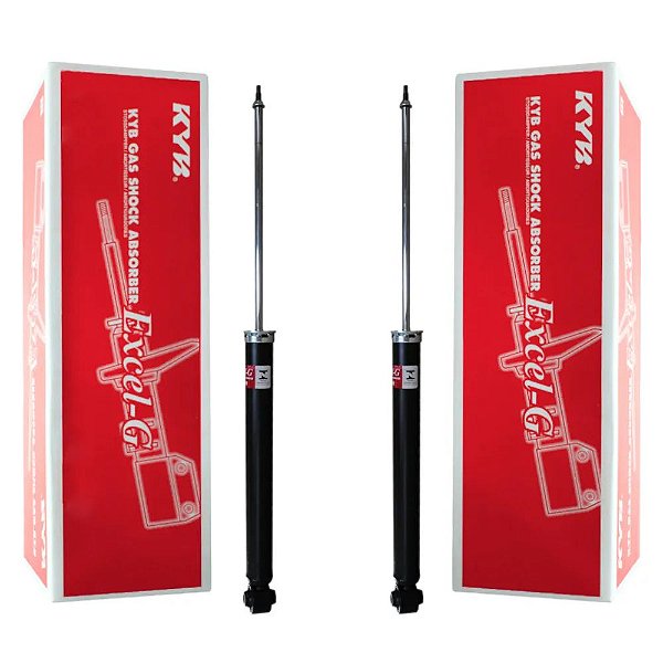 Par Amortecedor Traseiro - Fiesta 1.0/1.6 8v 2001 a 2014