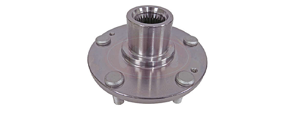 Cubo Roda Dianteiro - Cadenza 3.5 24v 2011 a 2016 - 5 Furos / Estrias 27 / Furos Do Rolamento 45 mm