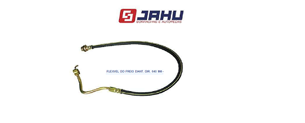 Flexivel Freio Dianteiro LD -  F2000 até 1992 - Comp 640mm