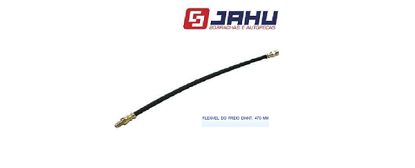 Flexivel Freio Dianteiro -  Fusca 1.2/1.3/1.5 8v até 1975 - Compr 470mm