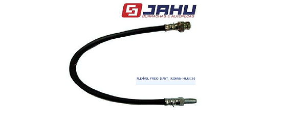 Flexivel Freio Dianteiro - Hilux 3.0 2001 a 2004 - Compr 420mm