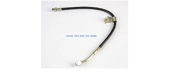 Flexivel Freio Dianteiro LE - Jahu - A40 - GM após 1985... Comprimento 600mm