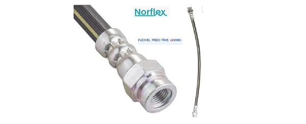 Flexivel Freio Traseiro - Strada Working 1.4 8v 2013 a 2018 - Compr 400mm