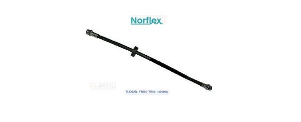 Flexivel Freio Traseiro - Fiorino 1.0/1.3/1.4 8v - Fire 2005 a 2013 - Compr 430mm