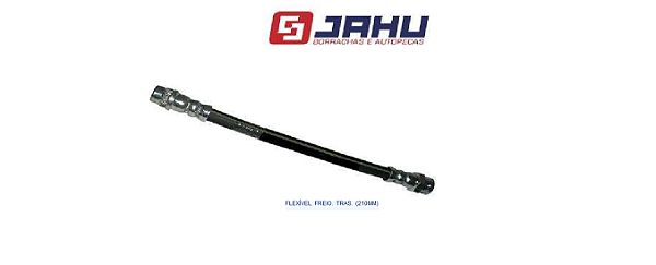 Flexivel Freio Traseiro - Citroen C3 1.4 8v - 1.5/1.6 8v/16v 2004 a 2012 - Compr 210mm