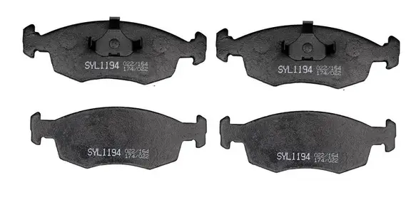 Jogo Pastilha Freio Dianteiro - Tipo 2.0 16v 1994 a 1998 - S/Alarme