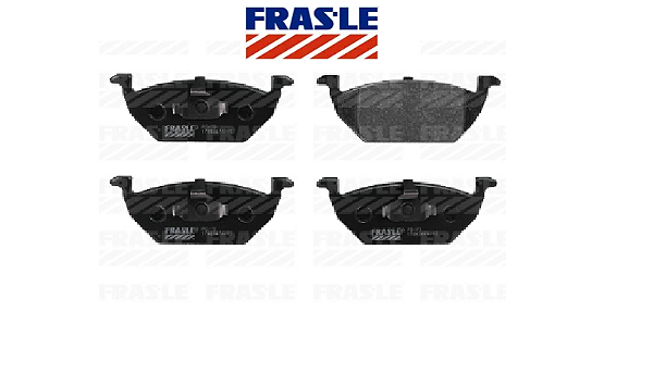 Jogo Pastilha Freio Dianteiro - Frasle - Audi A3 1.6/1.8 8v 2001 a 2016 - S/Alarme