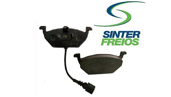 Jogo Pastilha Freio Dianteiro - Sinter Freios - Golf 1.6/2.0 8v 04/2002 a 2011 - C/Alarme