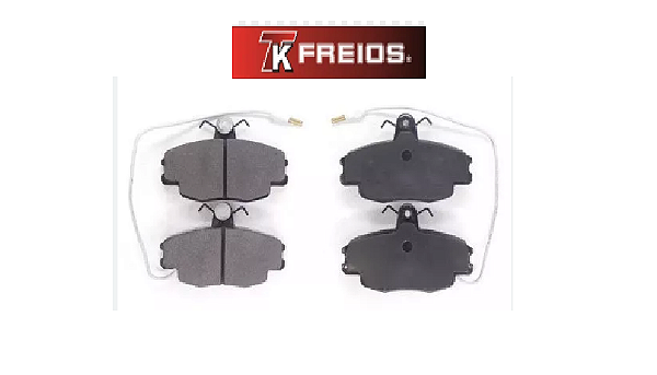 Jogo Pastilha Freio Dianteiro - TK Freios - Nevada 1.7 8v 1985 a 1994 - C/Alarme