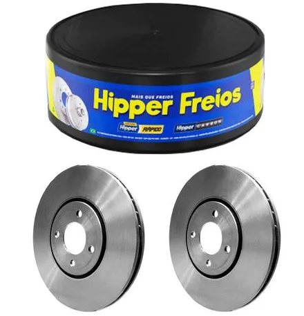 Par Disco Freio Dianteiro - Peugeot 306 1.8 16v 1998 a 2004