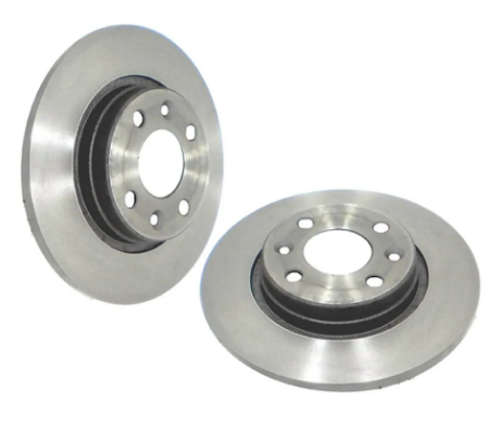 Par Disco Freio Dianteiro - Sandero 1.0 16v - 1.6 8v 2007 a 2013 - Disco Sólido