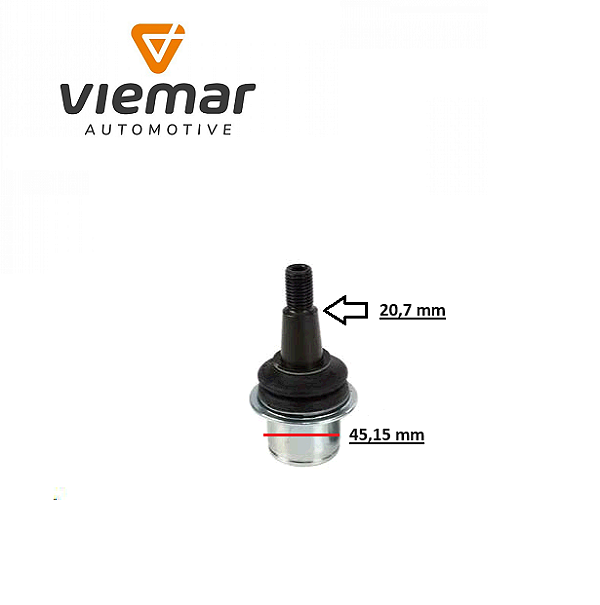 Pivo Dianteiro - Range Rover Sport 3.0 24v V6/5.0 32v 2005 a 2013 - Inferior