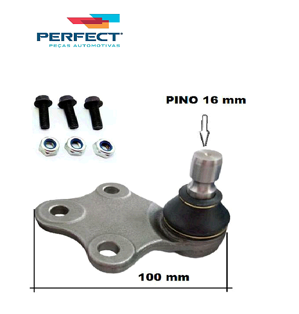 Pivo Dianteiro - Berlingo 1.8 8v - 1.6 16v 1998 a 1999