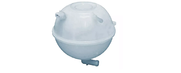 Reservatório Água Radiador - Bora 1.6 8v - 1.8 8v Turbo 1998 a 2002 - 2 Saidas / Com Sensor