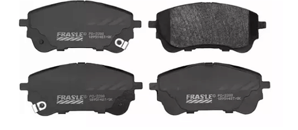 Jogo Pastilha Freio Dianteiro - Corolla 1.8 16v - Hybrid após 2019...